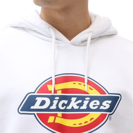 Maglia Icon Logo Hoodie Uomo White