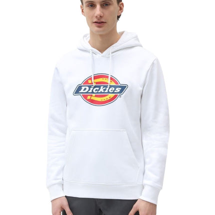 Maglia Icon Logo Hoodie Uomo White