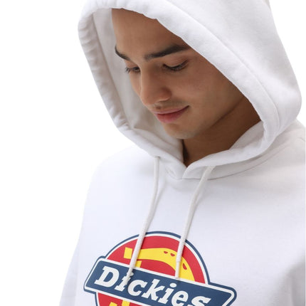 Maglia Icon Logo Hoodie Uomo White