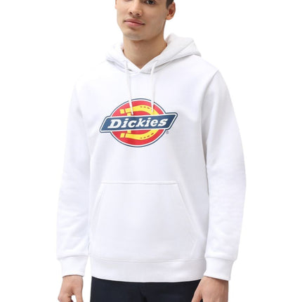 Maglia Icon Logo Hoodie Uomo White