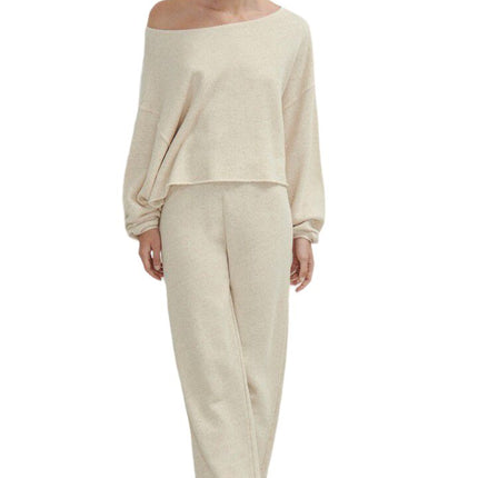 Maglia Itonay Donna Ecru Melange