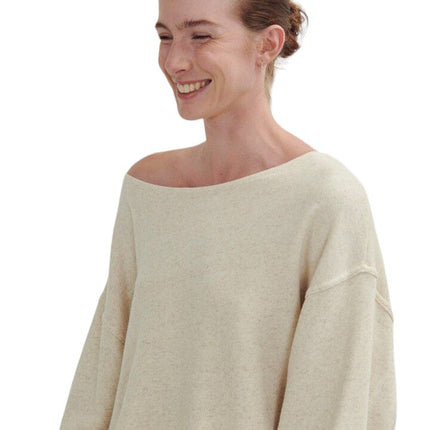 Maglia Itonay Donna Ecru Melange