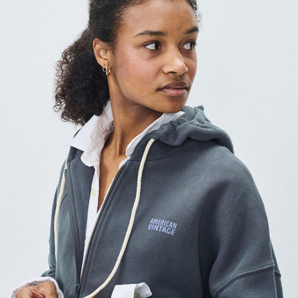 Maglia Izubird Zip Donna Vintage Hurricane