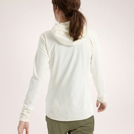 Maglia Kyanite Lightweight Hoody Donna Arctic Silk
