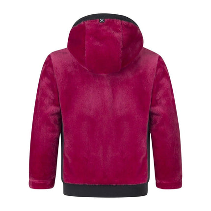 Maglia Polar Stretch Hoody Bambina Rosa Sugar