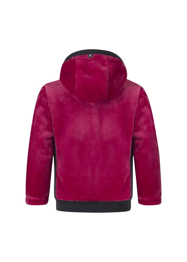 Maglia Polar Stretch Hoody Bambina Rosa Sugar