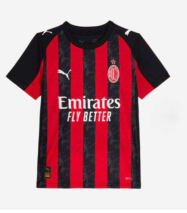 Maglia Puma Calcio Home Junior Ragazzo AC Milan 2025/2026