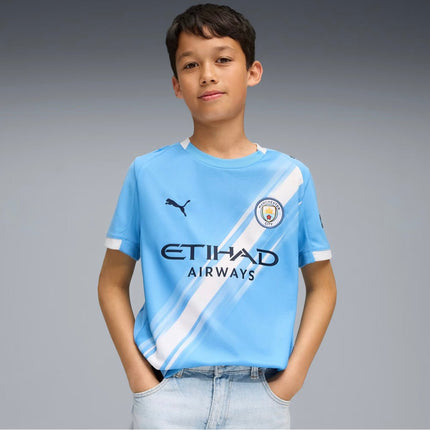 Maglia Puma Calcio MCFC Home Junior Ragazzo Manchester City 2025/2026