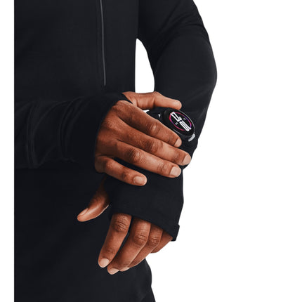 Maglia Qualifier Run 1/2 Zip Donna Black/Reflective