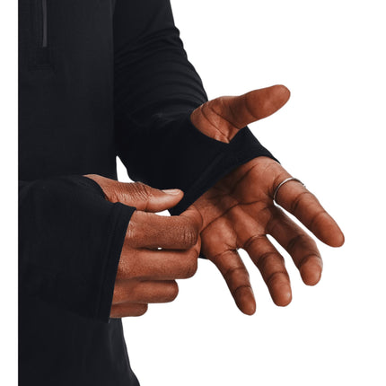 Maglia Qualifier Run 1/2 Zip Donna Black/Reflective