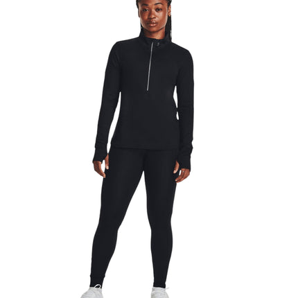 Maglia Qualifier Run 1/2 Zip Donna Black/Reflective