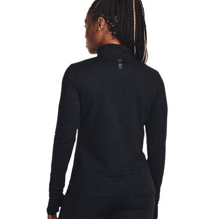 Maglia Qualifier Run 1/2 Zip Donna Black/Reflective