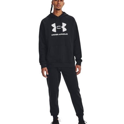 Maglia Rival Fleece Logo Uomo Black/White