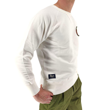 Maglia Snoopy Love Patch Uomo Panna