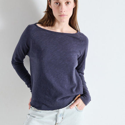 Maglia Sonoma Donna Navy Blue Vintage