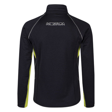 Maglia Thermal Color Junior Nero/Lime