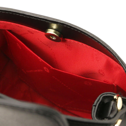 Maisy - Leather top handle bag in smooth leather | TL142459