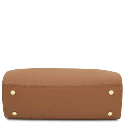 Maisy - Leather top handle bag - Medium size | TL142455