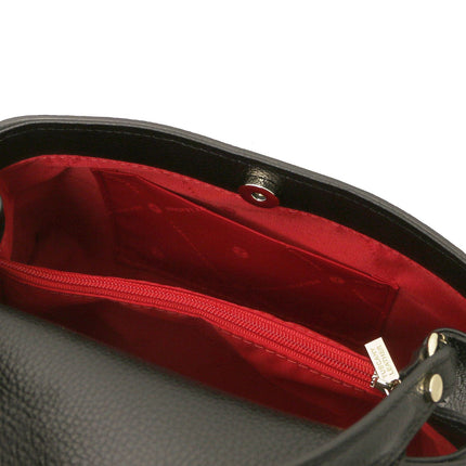 Maisy - Leather top handle bag - Medium size | TL142455