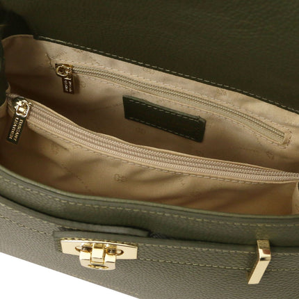 Maisy - Leather top handle bag - Medium size | TL142455