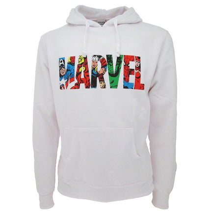 MARVEL LOGO FUMETTI FELPA S
