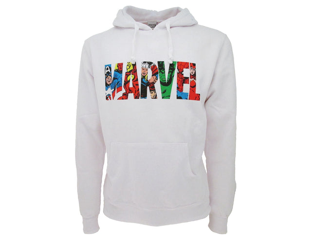MARVEL LOGO FUMETTI FELPA S