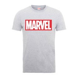 MARVEL LOGO T-shirt L grigia