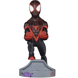 MARVEL - SPIDERMAN MILES MORALES CABLE GUY (porta smartphone/controller + cavo USB 2 metri separato)
