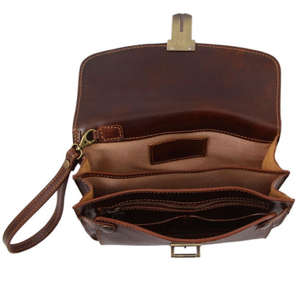 Max - Leather handy wrist bag for men | TL8075