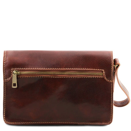 Max - Leather handy wrist bag for men | TL8075