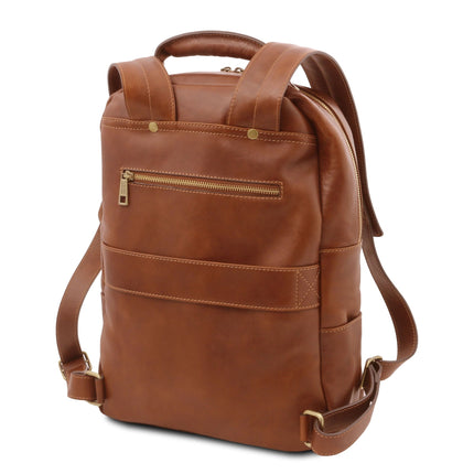 Melbourne - Italian leather laptop backpack | TL142205