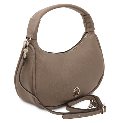 Michelle - Large - sized leather hobo bag | TL142477