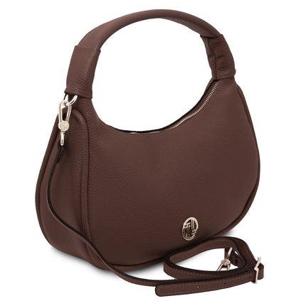 Michelle - Large - sized leather hobo bag | TL142477