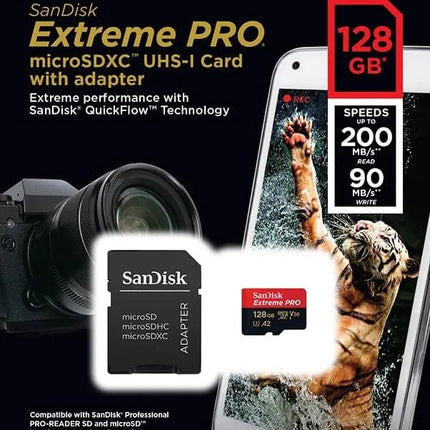micro - SD Sandisk Extreme PRO 128GB