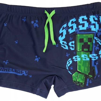 MINECRAFT : CREEPER SSSS - COSTUME DA BAGNO BOXER 10 ANNI (140cm)