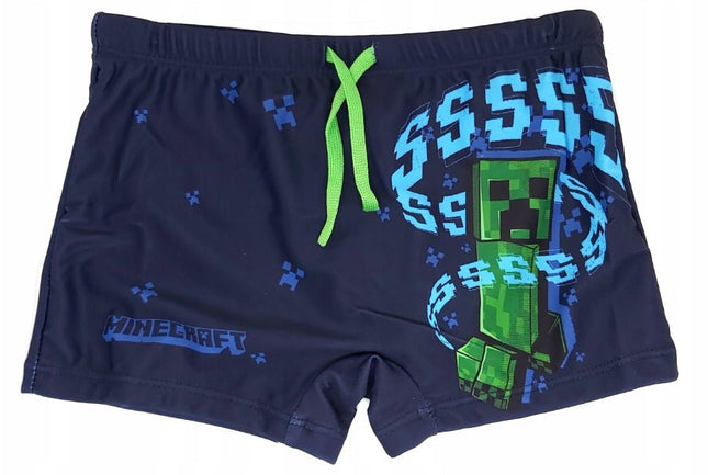 MINECRAFT : CREEPER SSSS - COSTUME DA BAGNO BOXER 10 ANNI (140cm)
