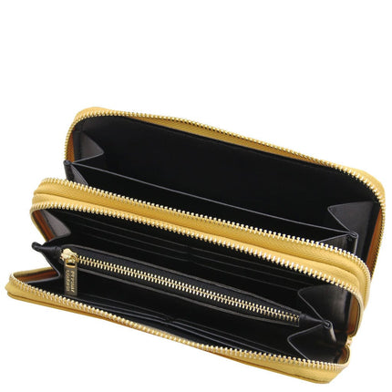 Mira - Double zip around leather wallet | TL142331
