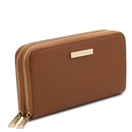 Mira - Double zip around leather wallet | TL142331