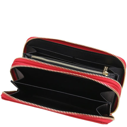 Mira - Double zip around leather wallet | TL142331