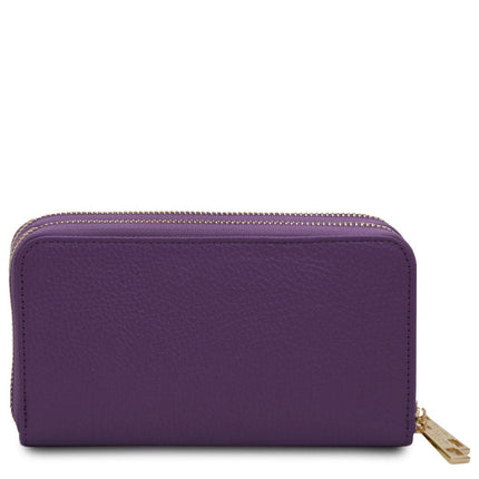 Mira - Double zip around leather wallet | TL142331