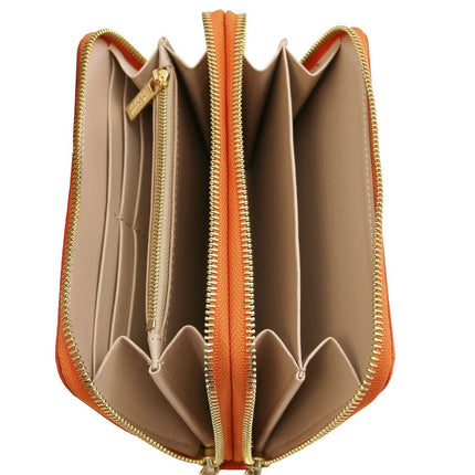 Mira - Double zip around leather wallet | TL142331