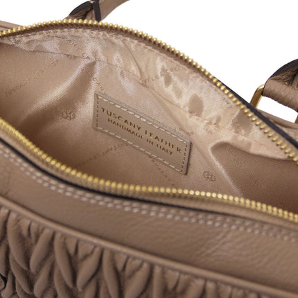 Mousse - Leather handbag | TL142447