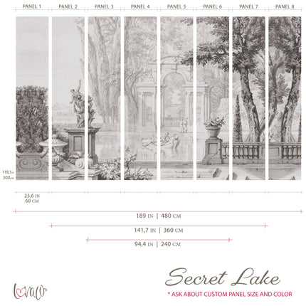 Murale - Secret Lake