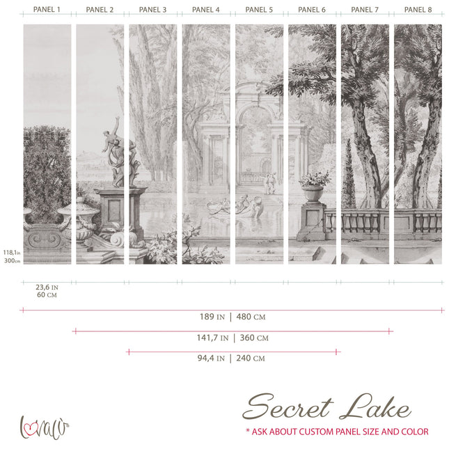 Murale - Secret Lake