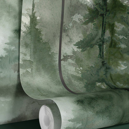 MURALES - FOGGY FOREST