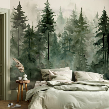 MURALES - FOGGY FOREST