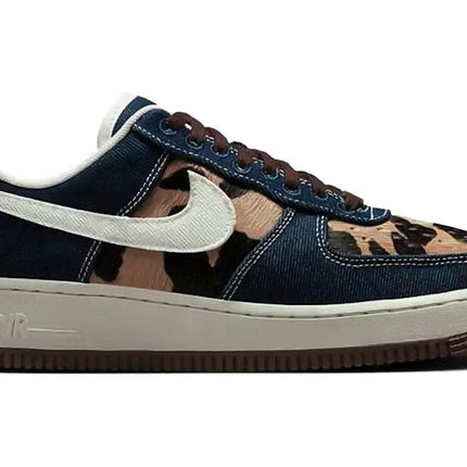 Nike Air Force 1 Low Cheetah Blue Denim (Women's)