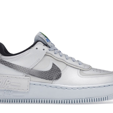 Nike Air Force 1 Low Shadow Pure Platinum Snakeskin Blue (Women's)