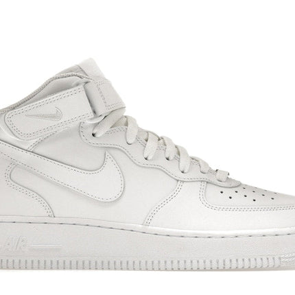 Nike Air Force 1 Mid Triple White (Women's)
