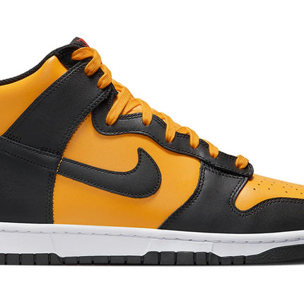 nike dunk high reverse goldenrod